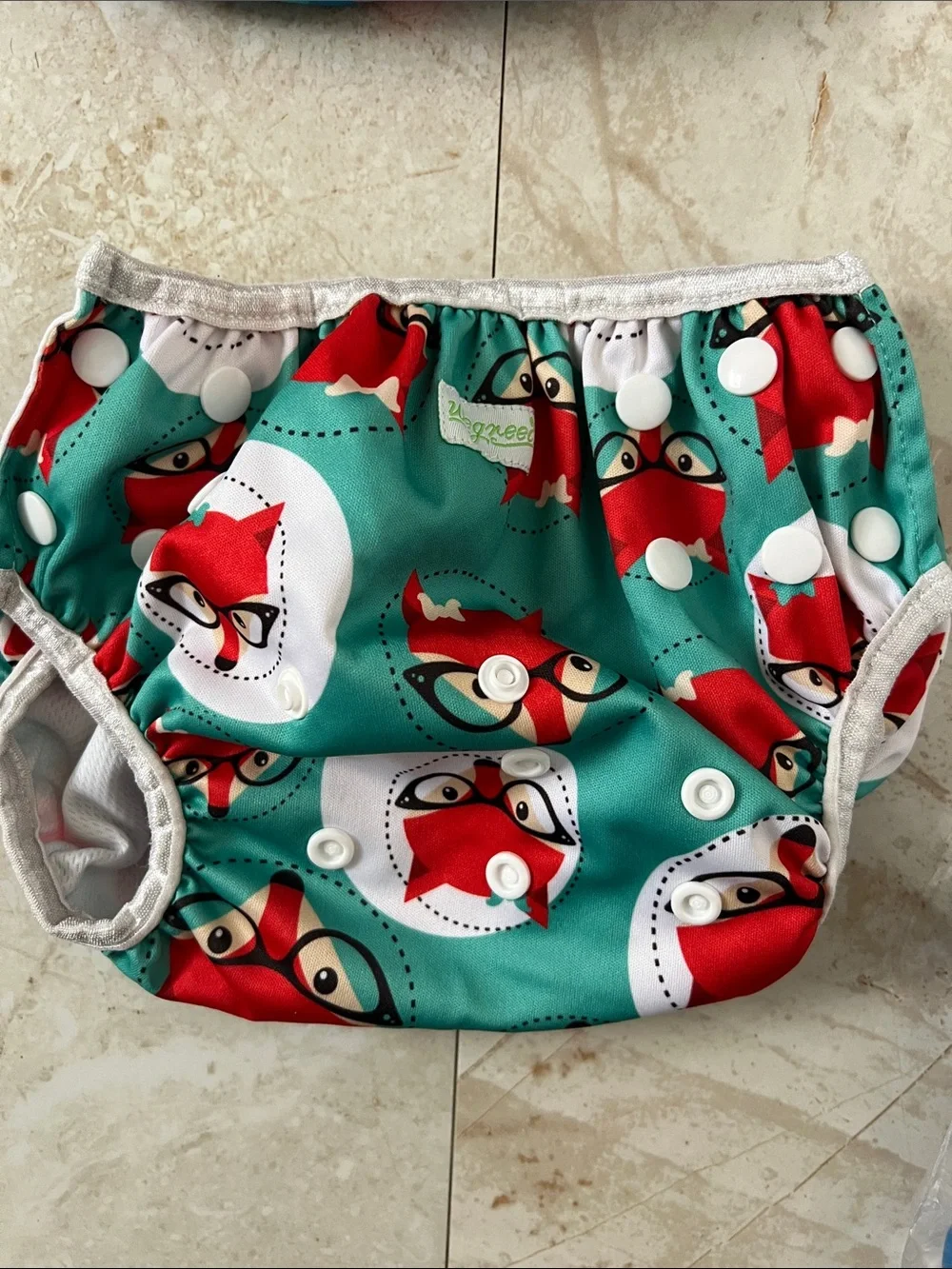 Kids Reusable Swim Diapers - Includes 4, size LARGE